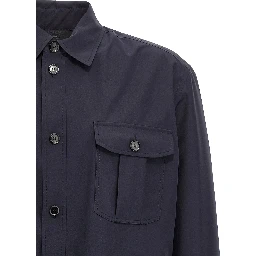 Blue Silk Jacket