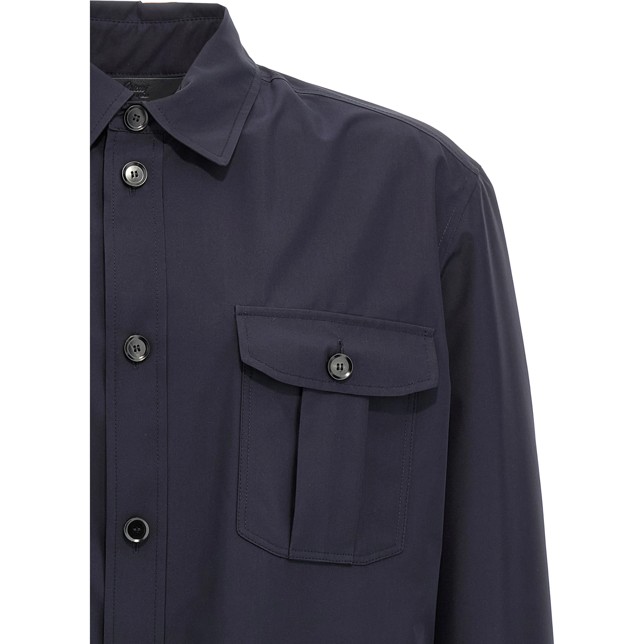 Blue Silk Jacket
