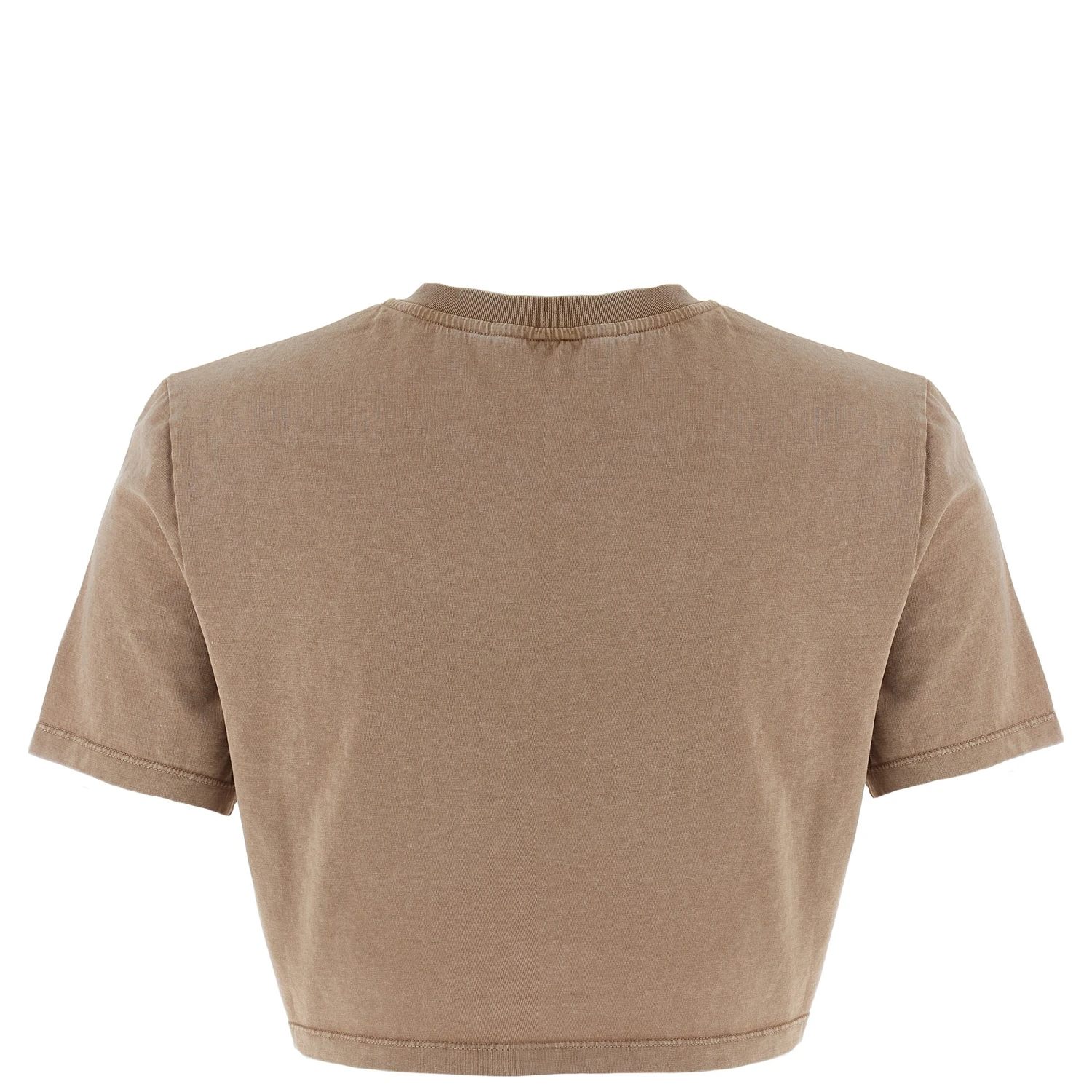 Brown Cotton T-Shirt