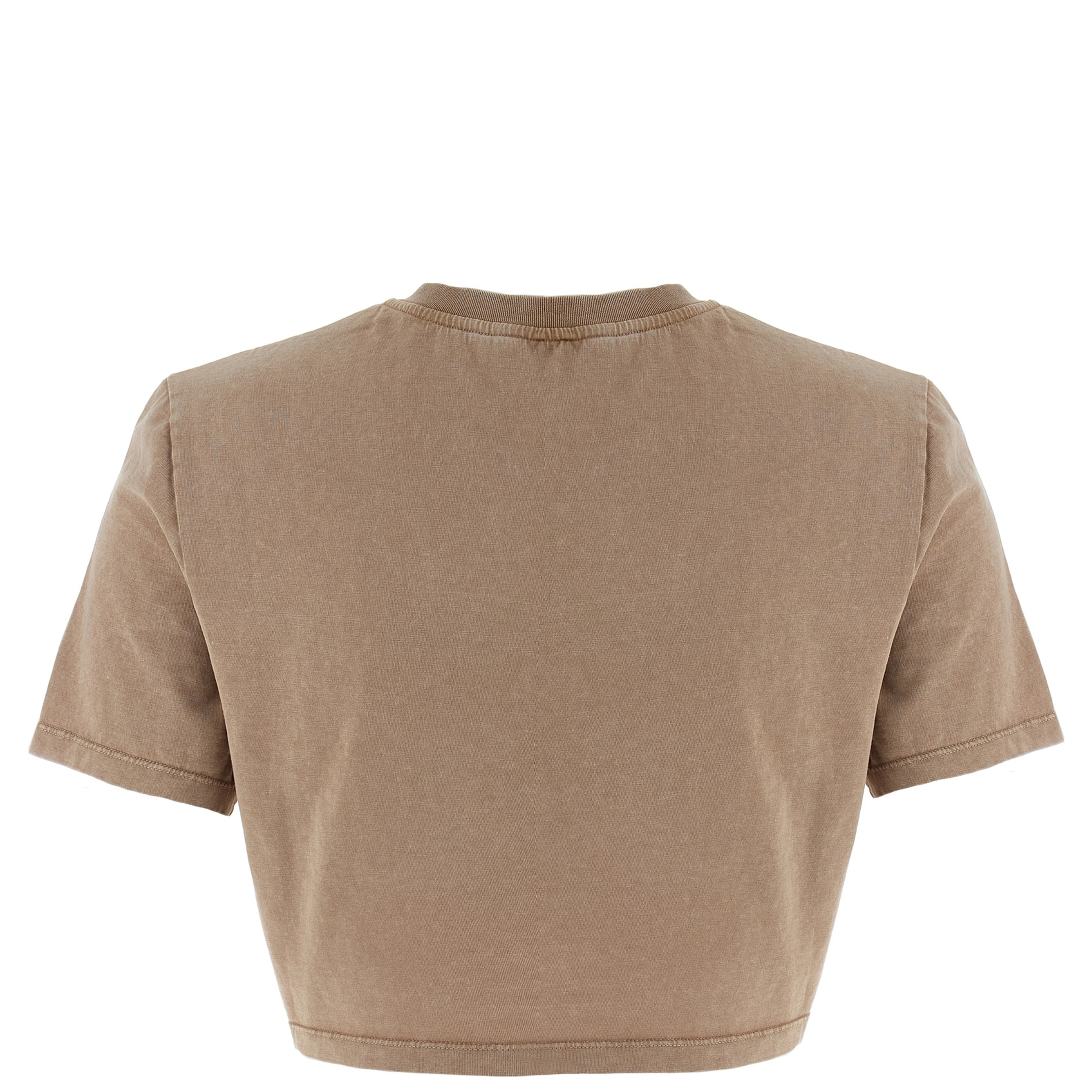Brown Cotton T-Shirt