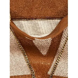 Beige Cotton Tote Bag