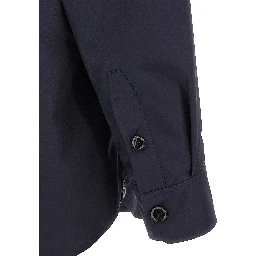 Blue Silk Jacket