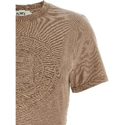 Brown Cotton T-Shirt