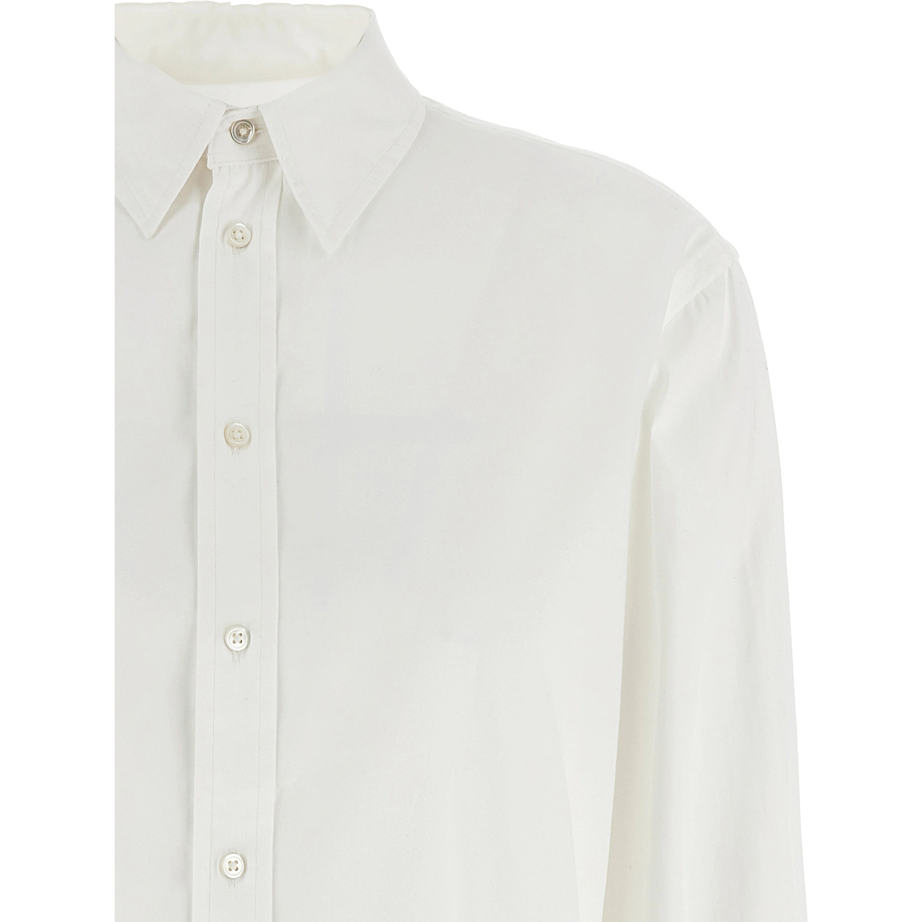 White Cotton Blouse