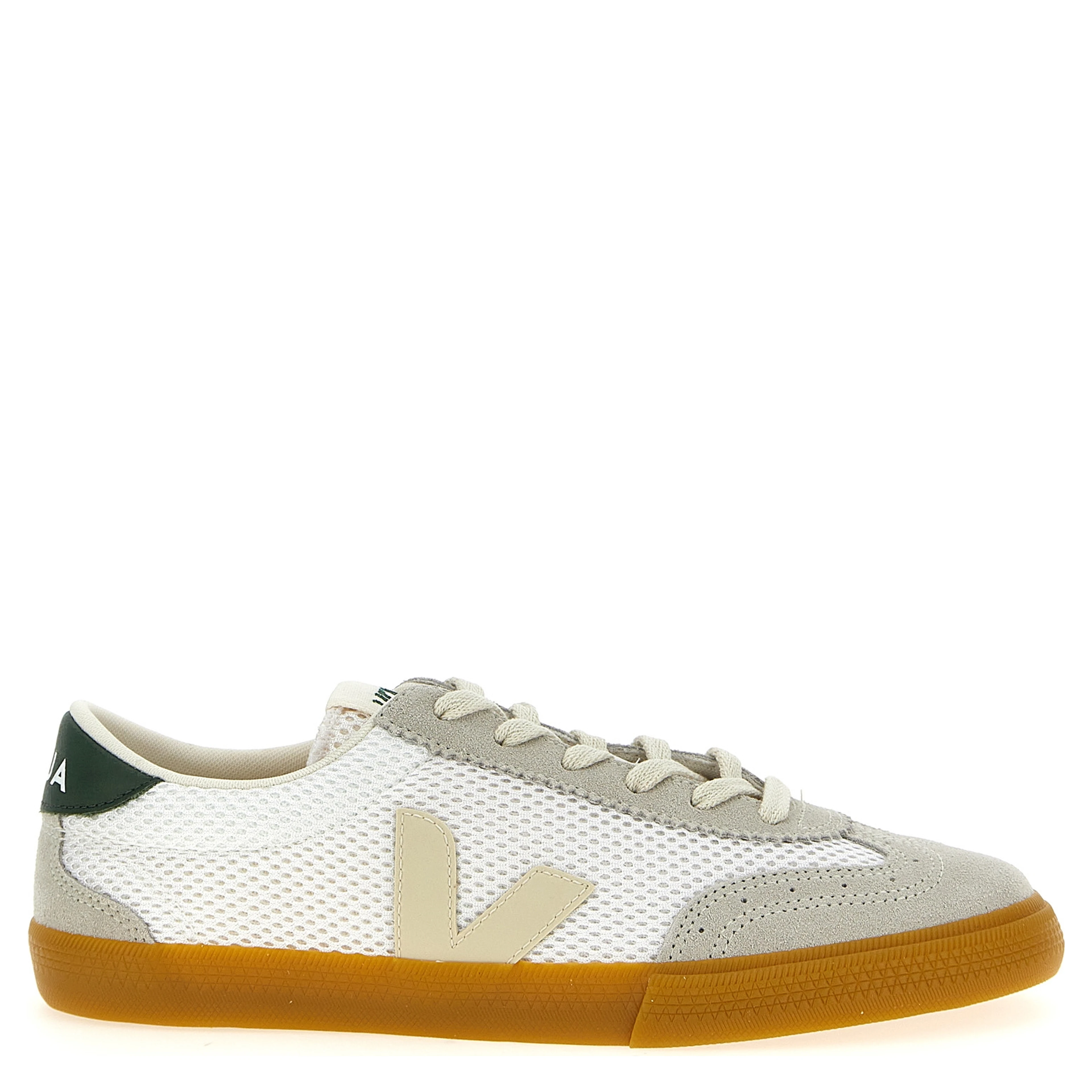 Bicolor Recycled Polyester Athletic Sneakers