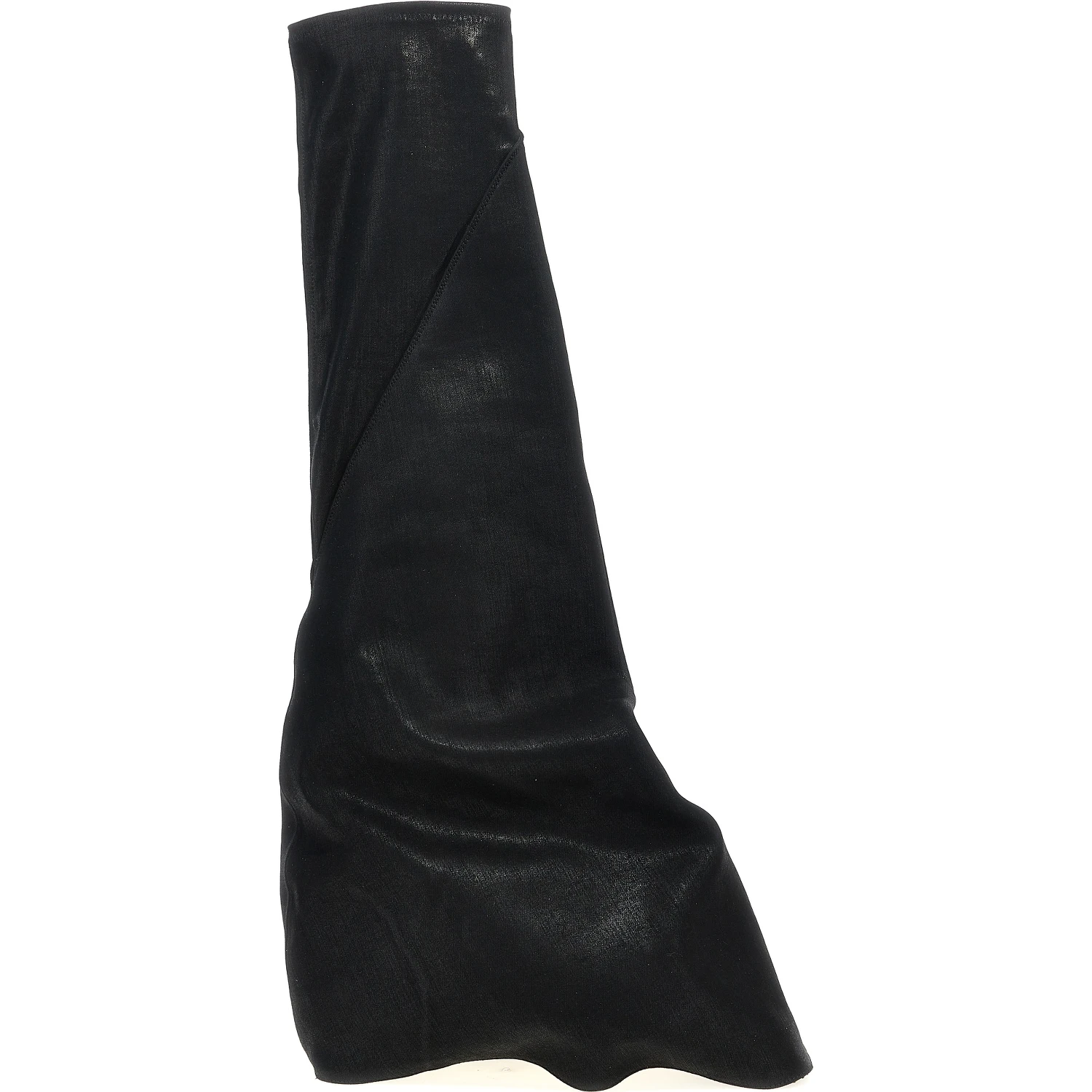 Black Cotton Over The Knee