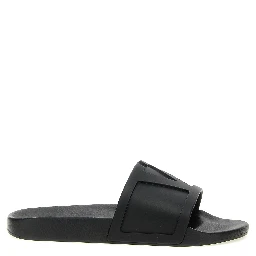 Black Plastic Slides