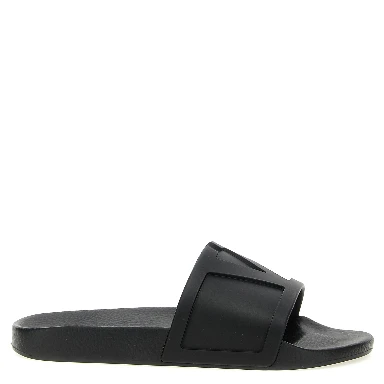 Black Plastic Slides