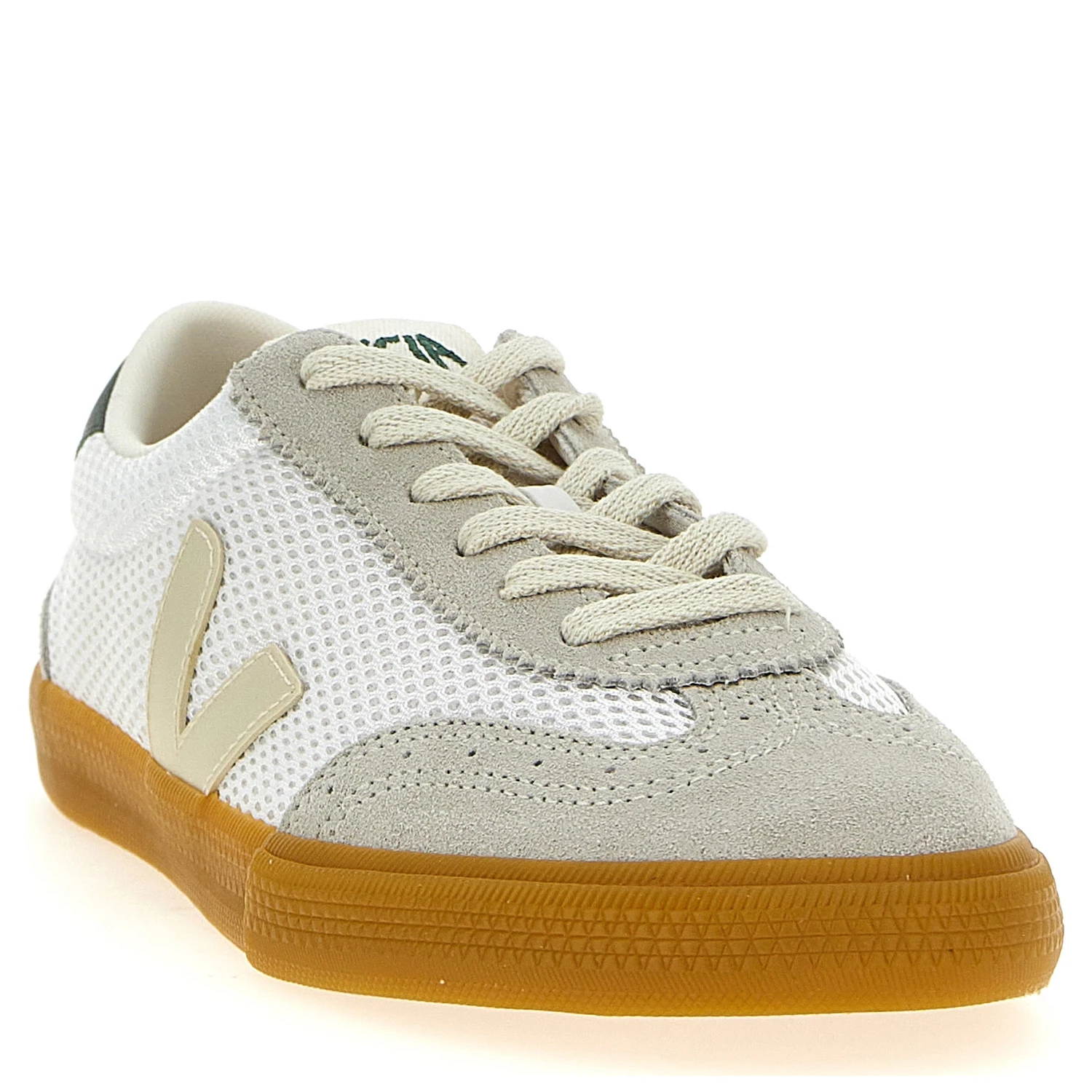 Bicolor Recycled Polyester Athletic Sneakers