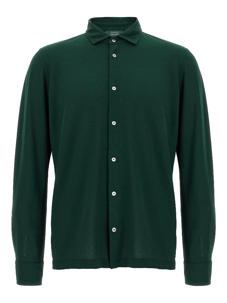 Bicolor Cotton Blouse