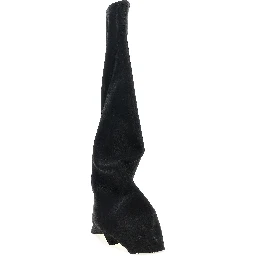 Black Cotton Over The Knee