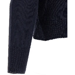 Blue Cotton Cardigan