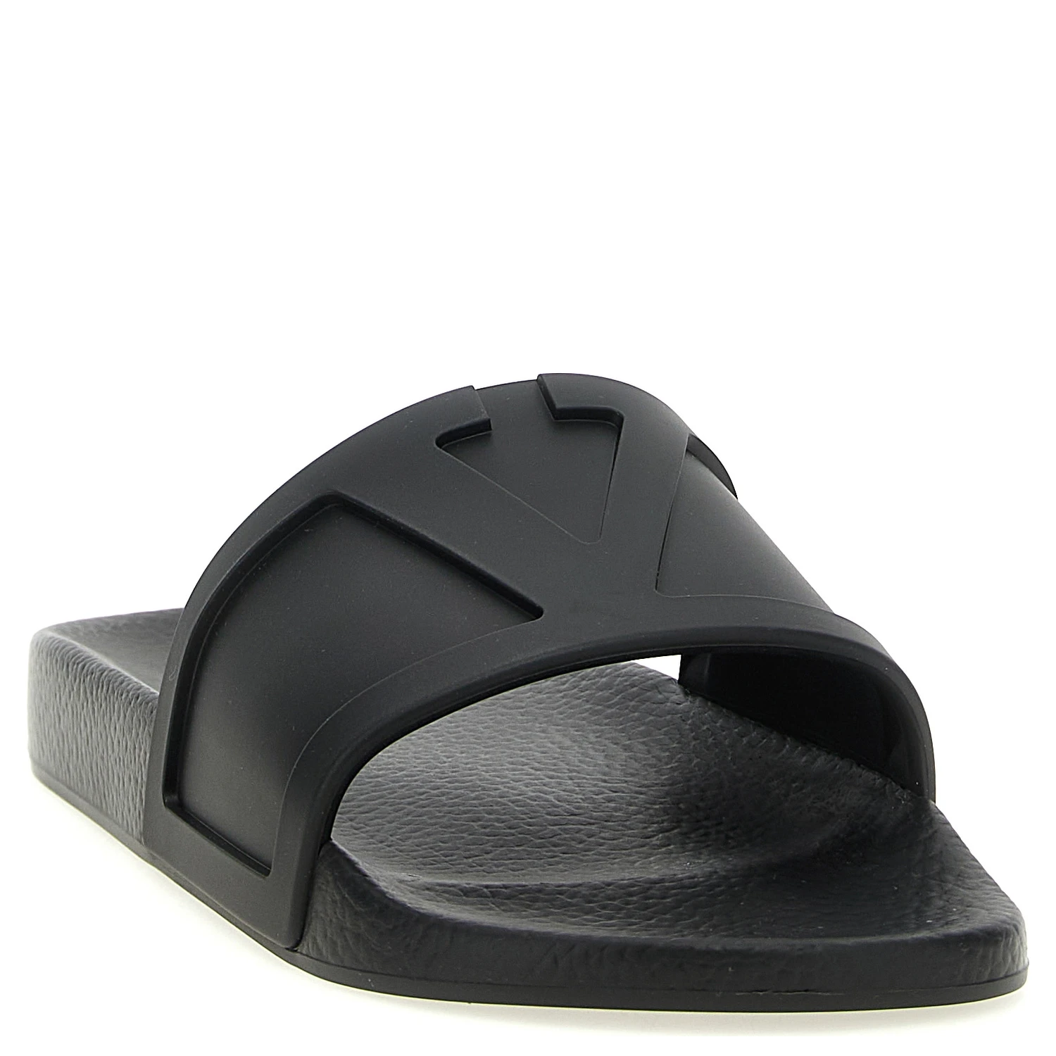 Black Plastic Slides