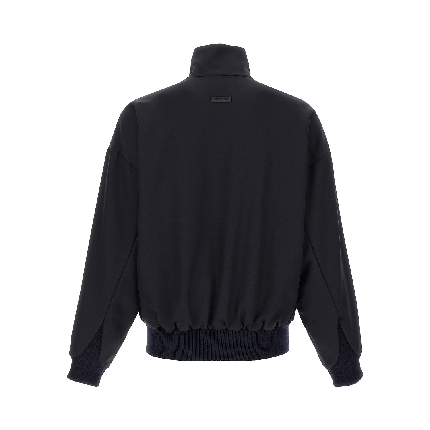 Blue Virgin Wool Full-Length Jacket