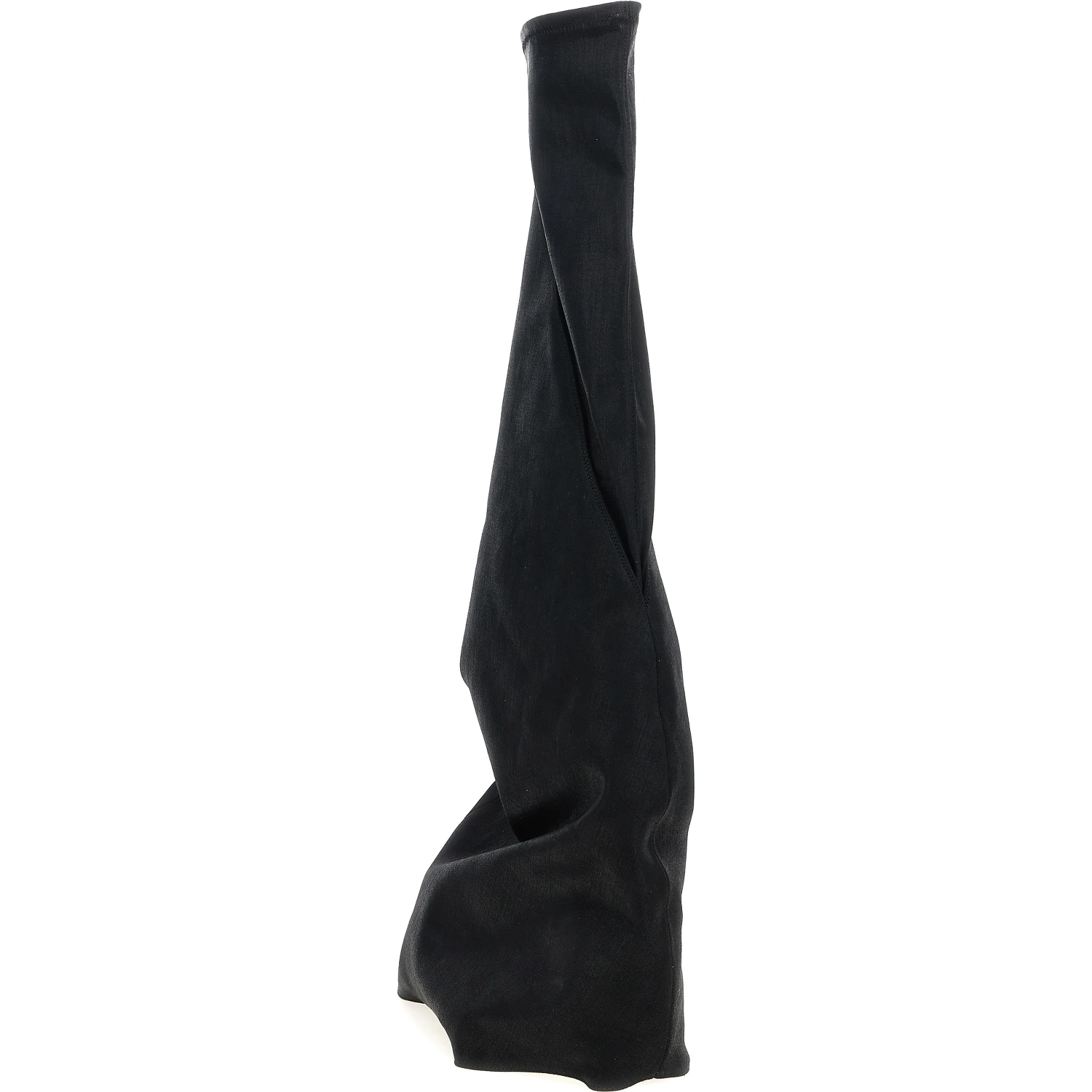 Black Cotton Over The Knee