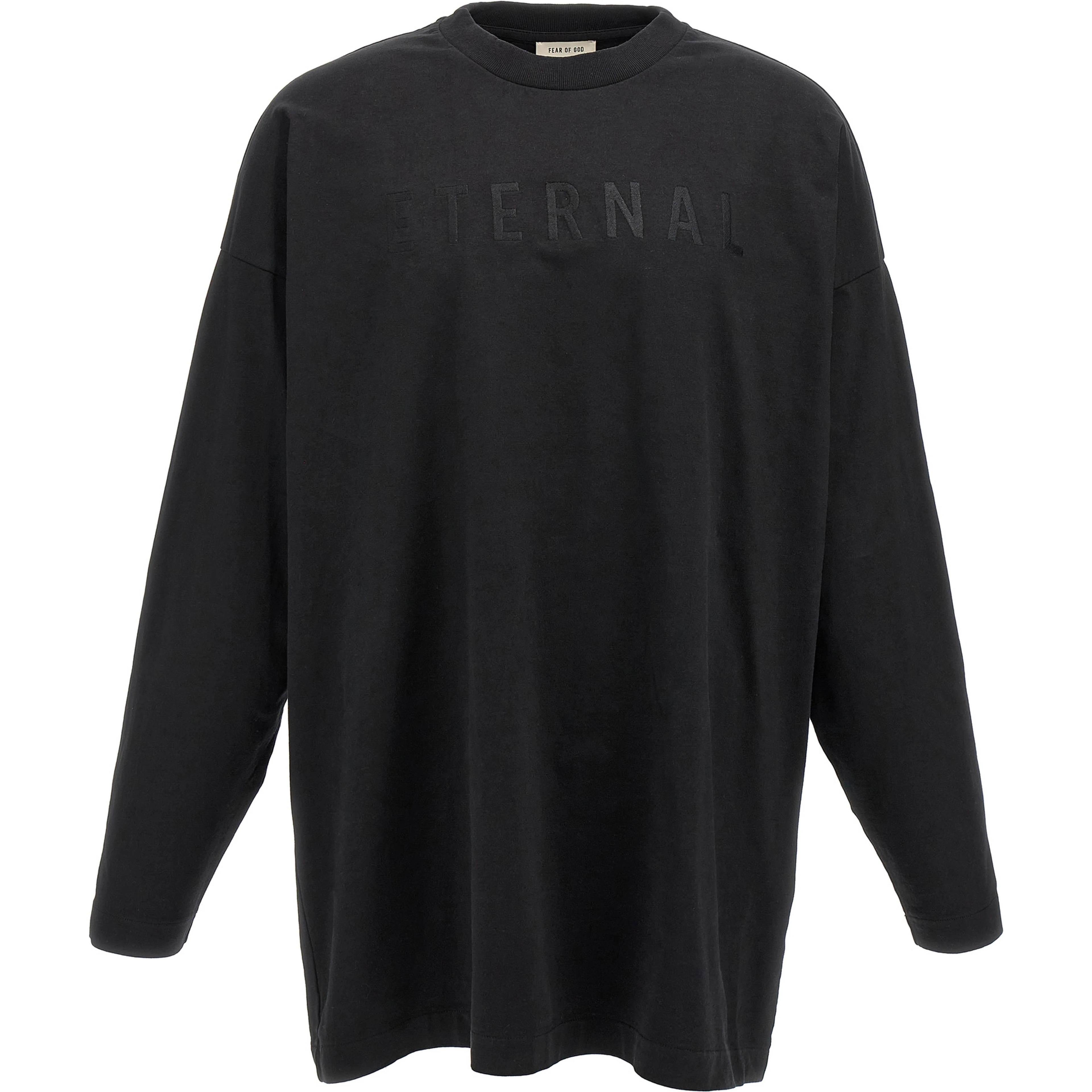 Black Cotton T-Shirt