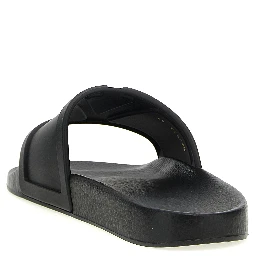 Black Plastic Slides