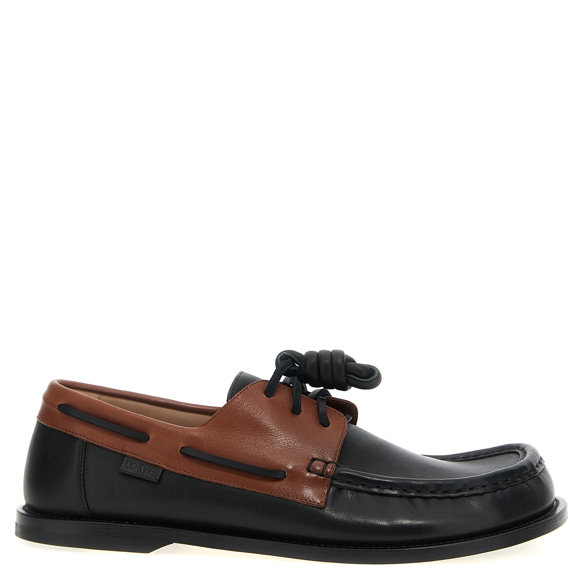 Multicolor Calfskin Slip-On Loafers