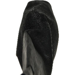 Black Cotton Over The Knee