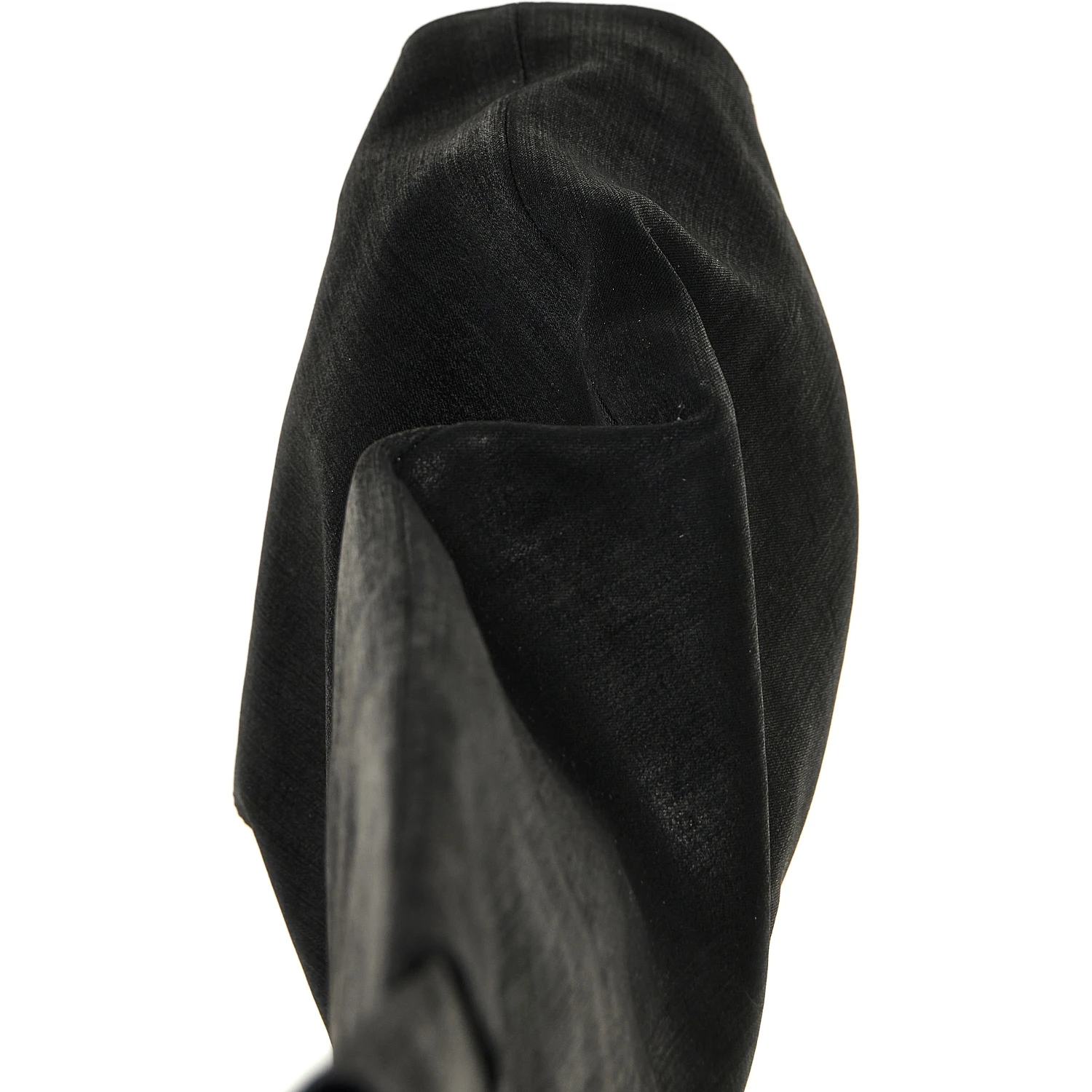 Black Cotton Over The Knee