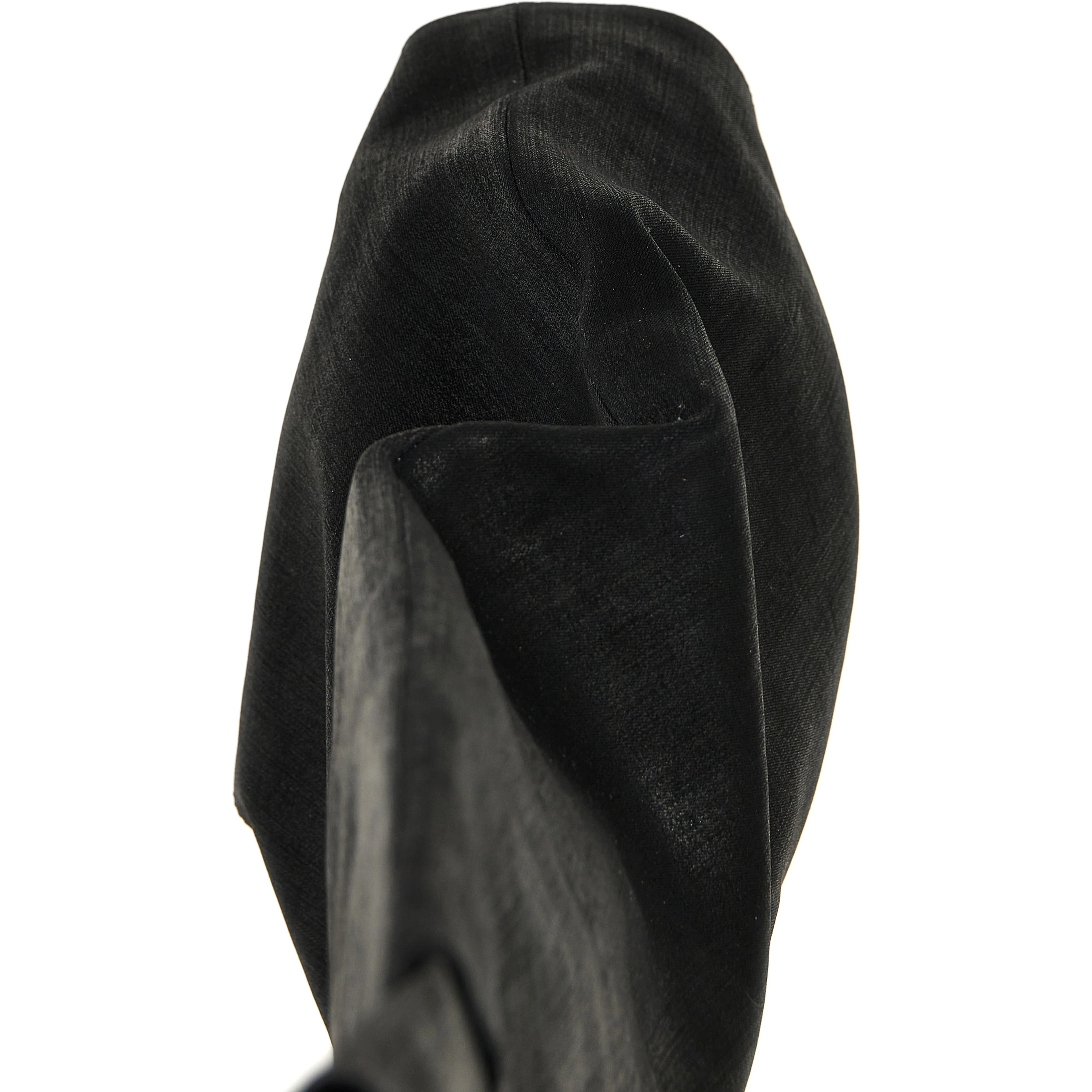 Black Cotton Over The Knee