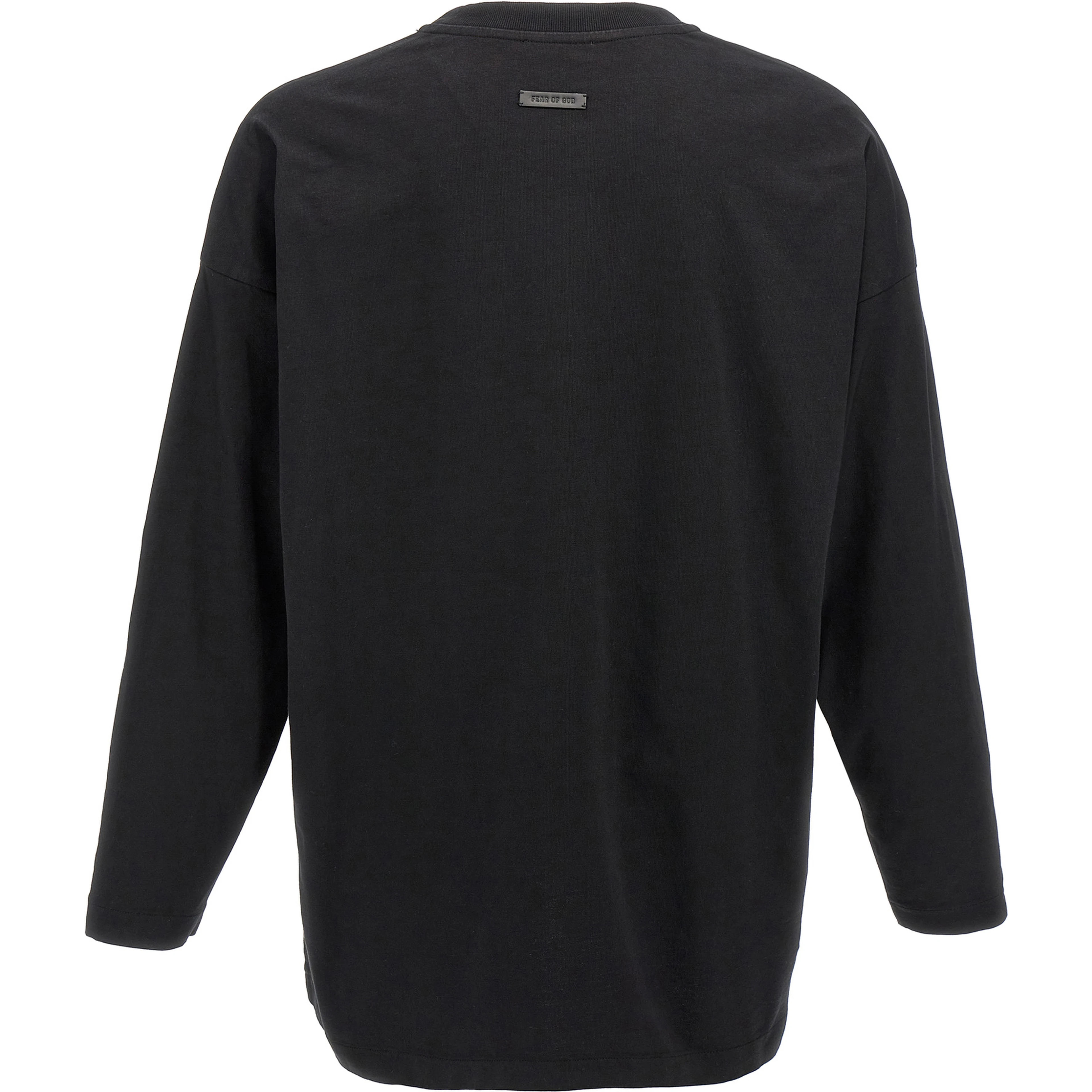 Black Cotton T-Shirt