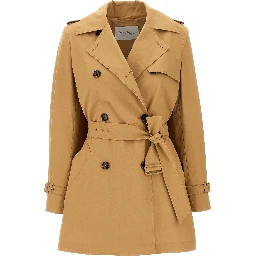 Brown Cotton Coat