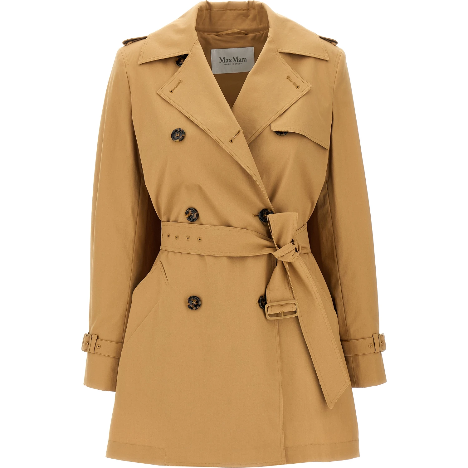 Brown Cotton Coat