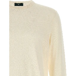 White Cotton Cardigan