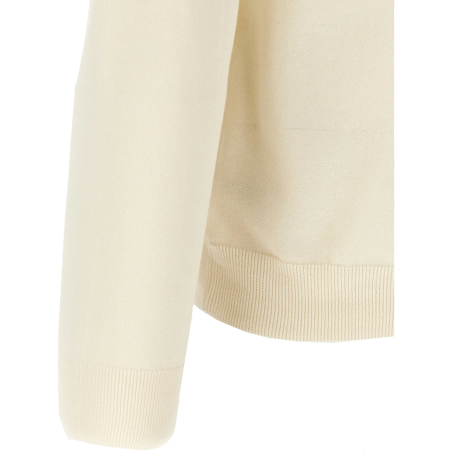 White Cotton Cardigan