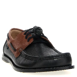Multicolor Calfskin Slip-On Loafers