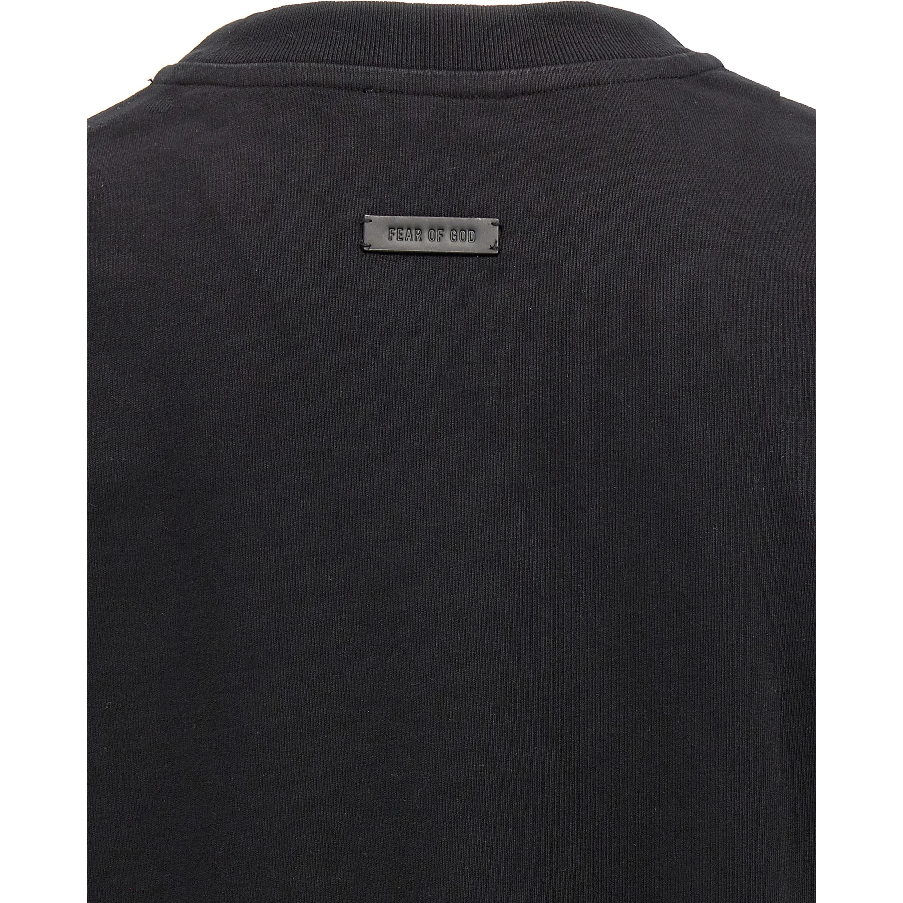 Black Cotton T-Shirt