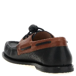 Multicolor Calfskin Slip-On Loafers