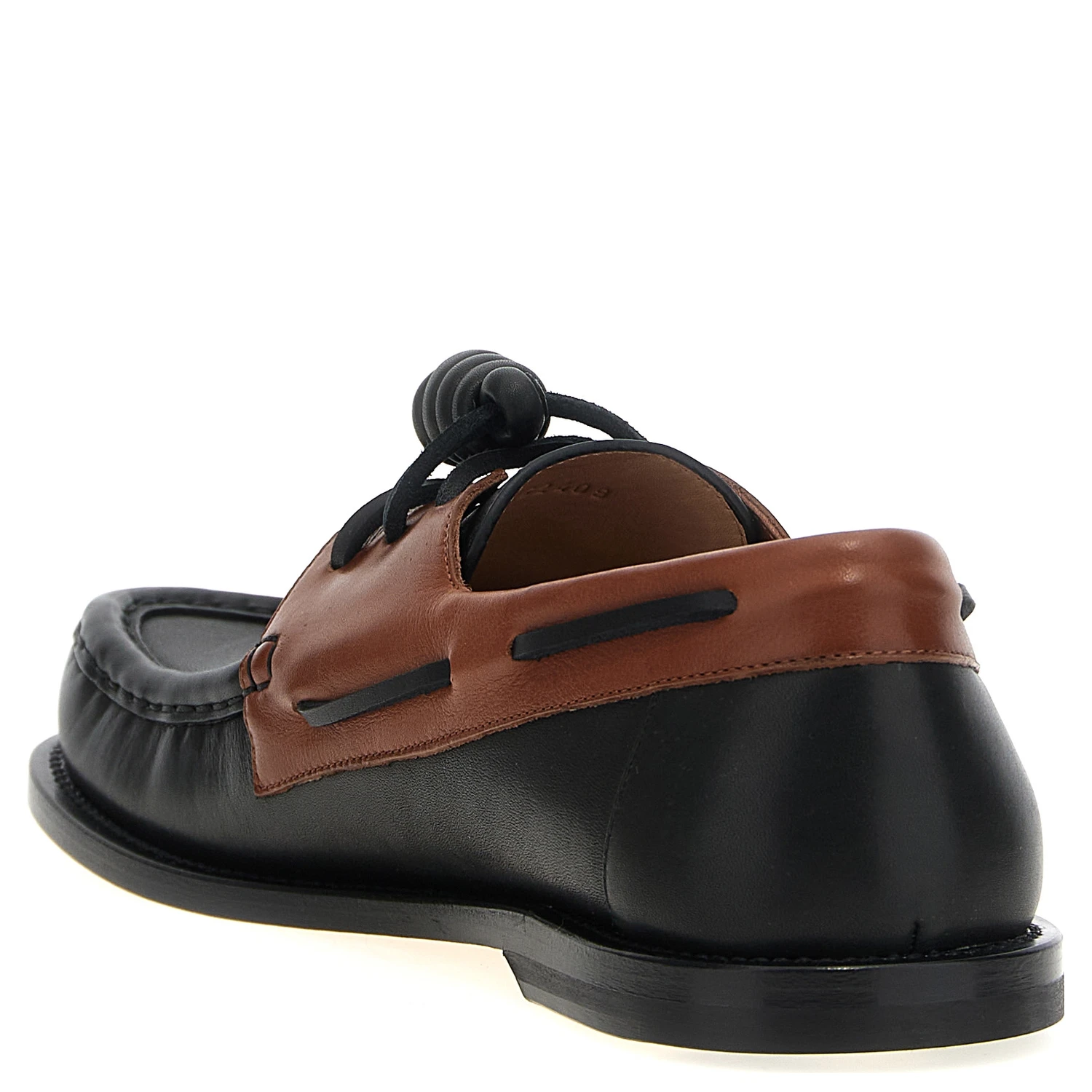 Multicolor Calfskin Slip-On Loafers