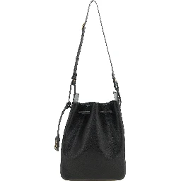 Bicolor Calfskin Crossbody Bag