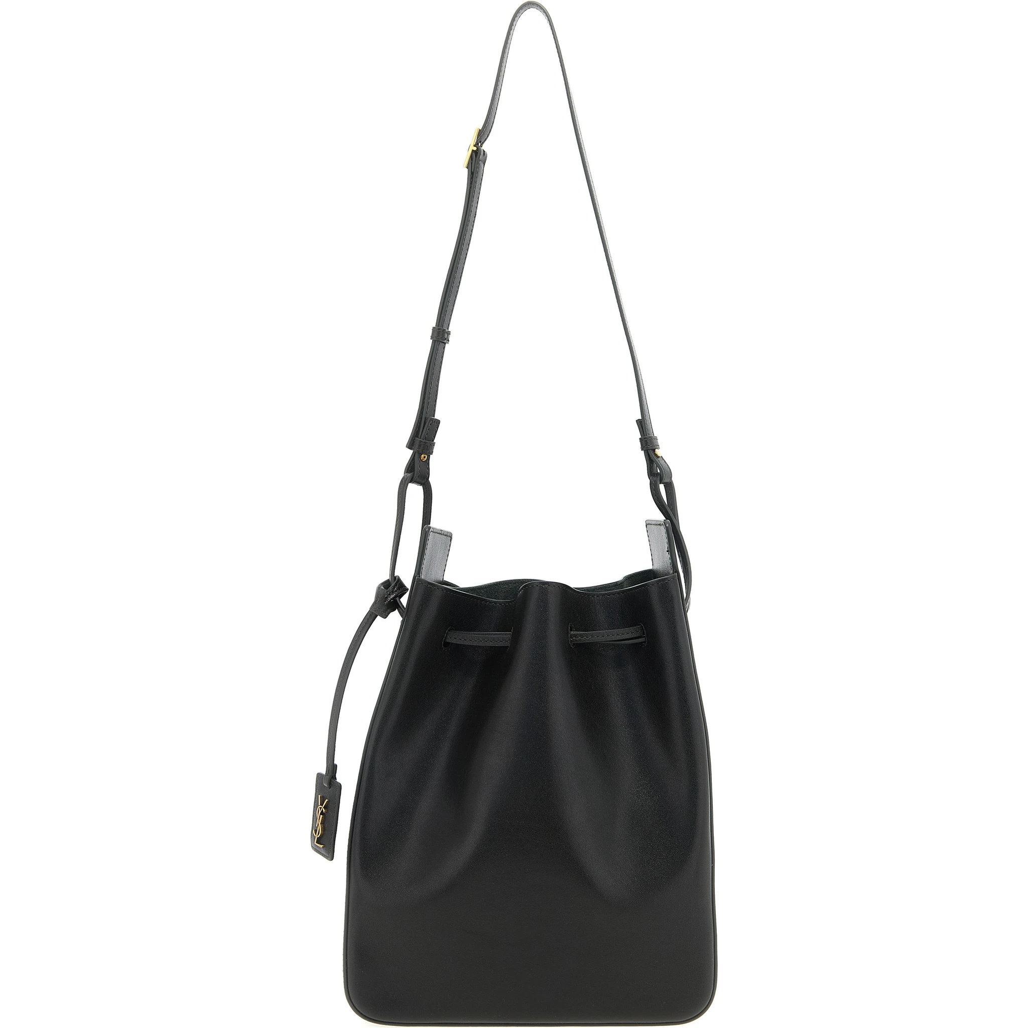 Bicolor Calfskin Crossbody Bag