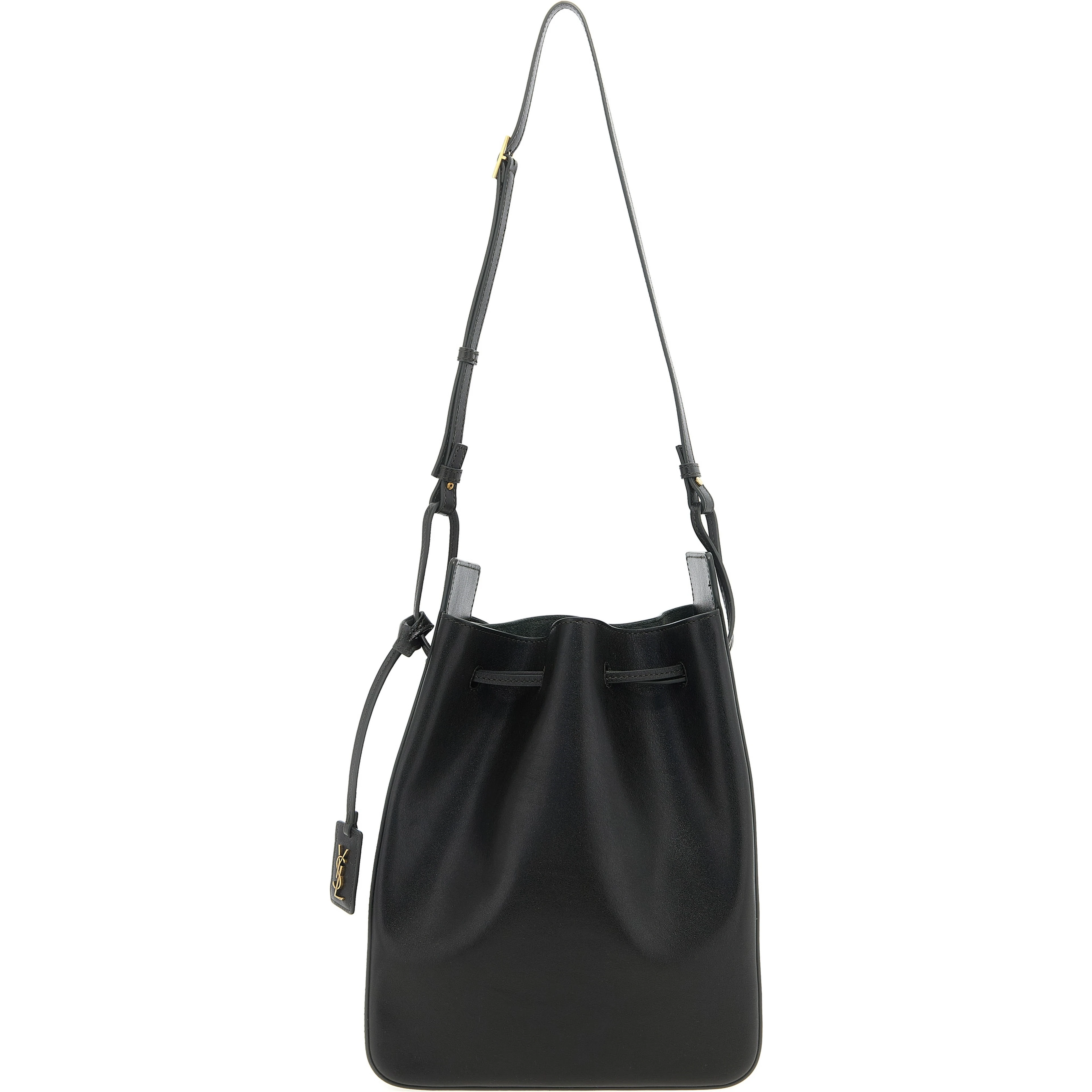 Bicolor Calfskin Crossbody Bag
