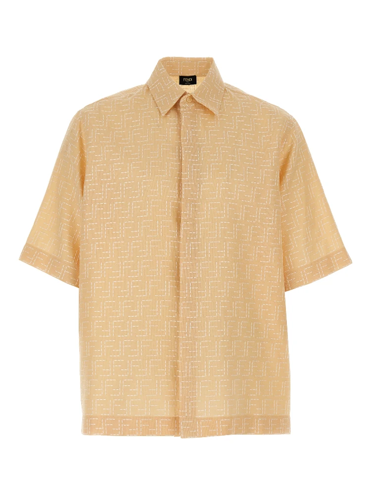 Beige Linen Blouse