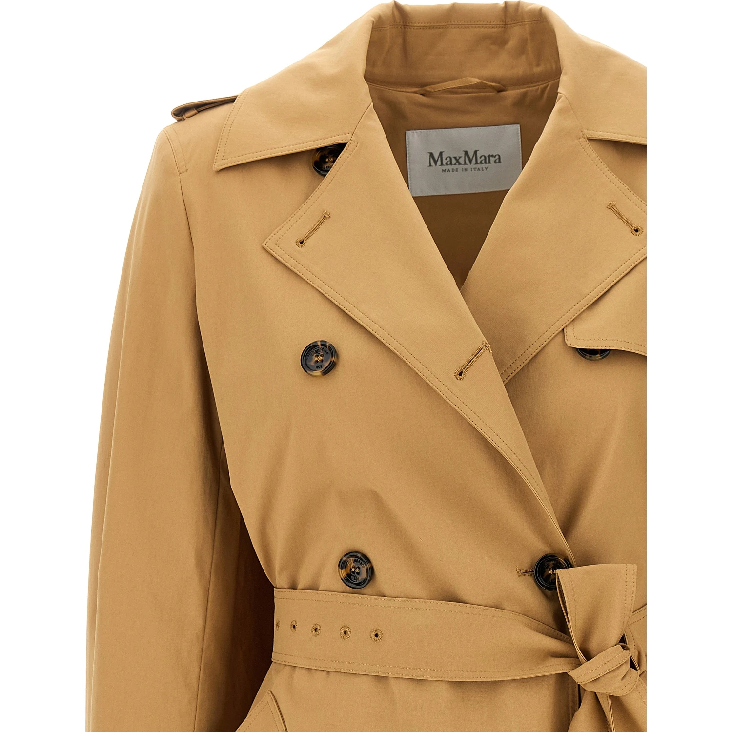 Brown Cotton Coat