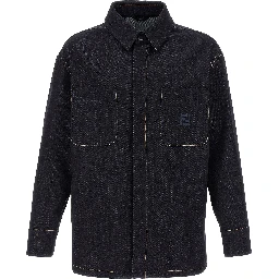 Blue Cotton Denim Jacket