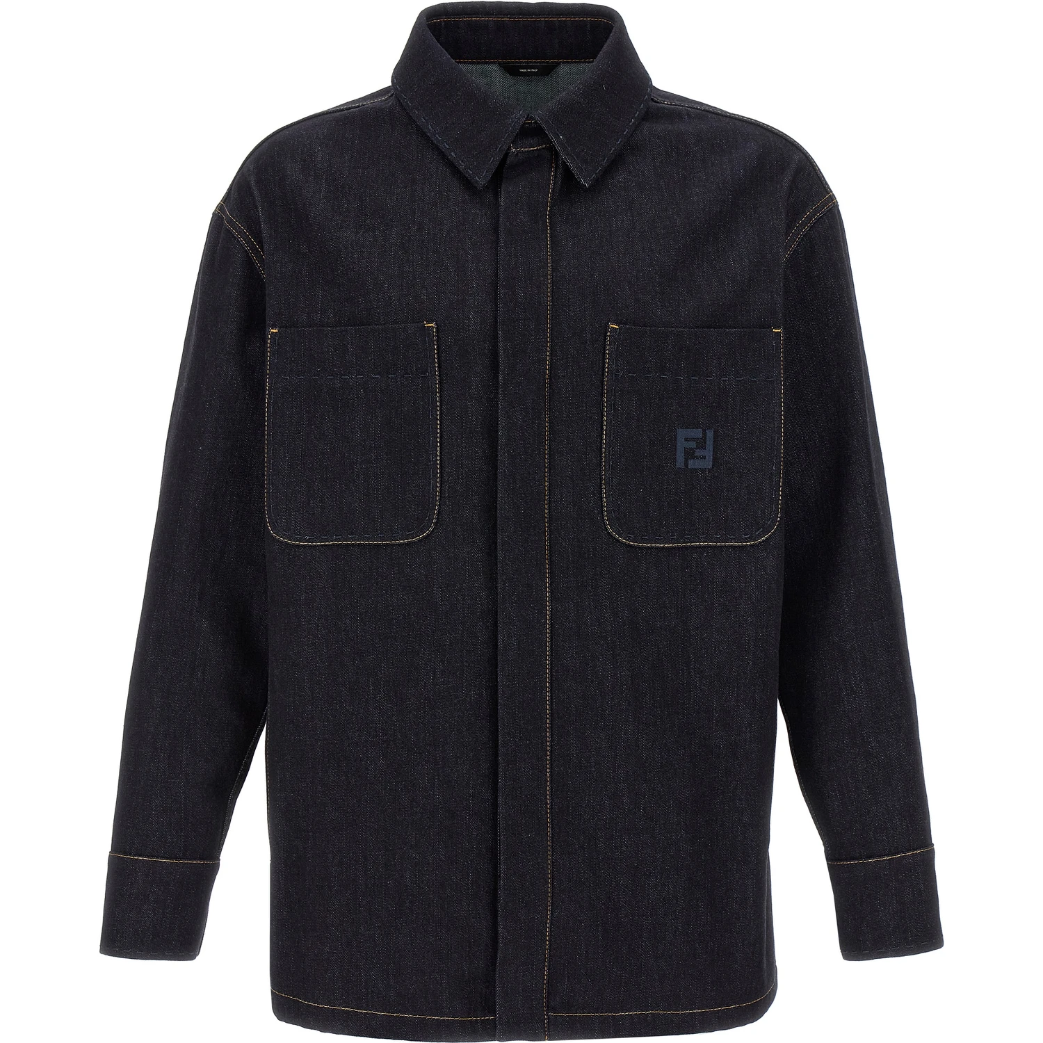 Blue Cotton Denim Jacket
