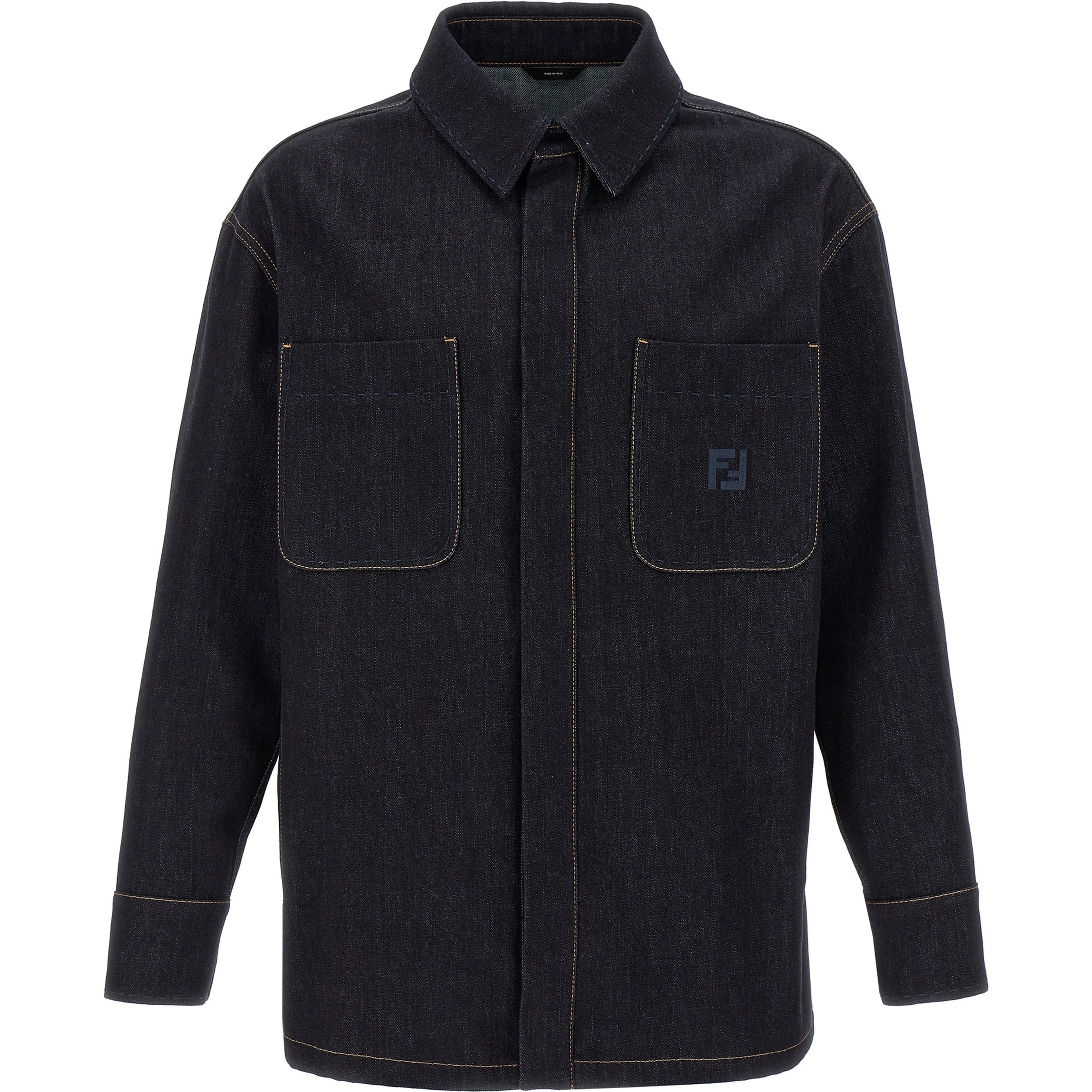 Blue Cotton Denim Jacket