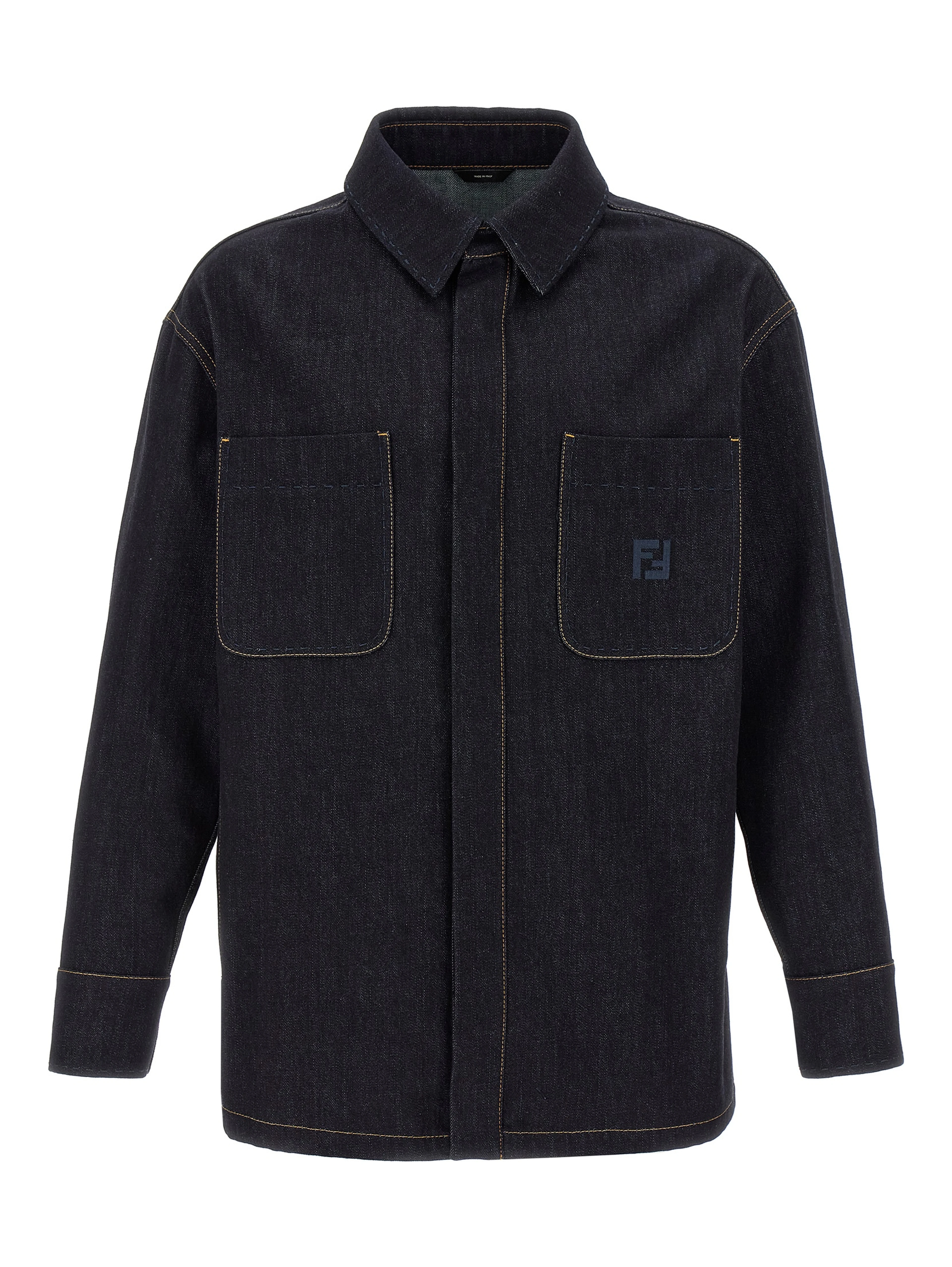 Blue Cotton Denim Jacket