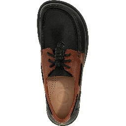Multicolor Calfskin Slip-On Loafers
