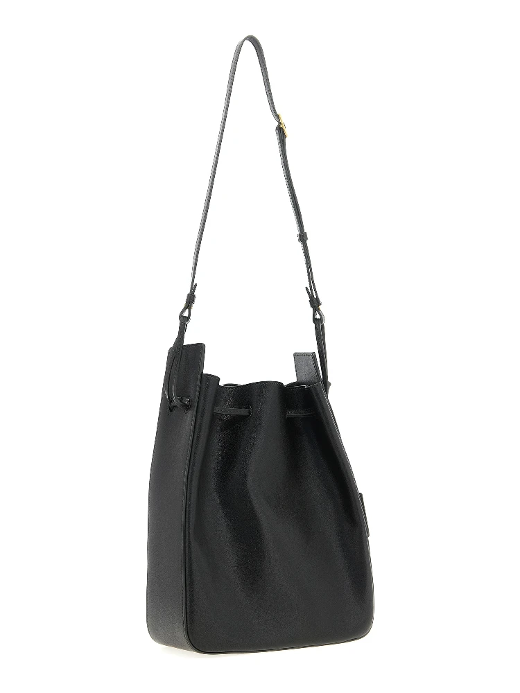 Bicolor Calfskin Crossbody Bag alternative