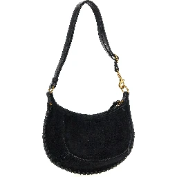 Black Calfskin Shoulder Bag