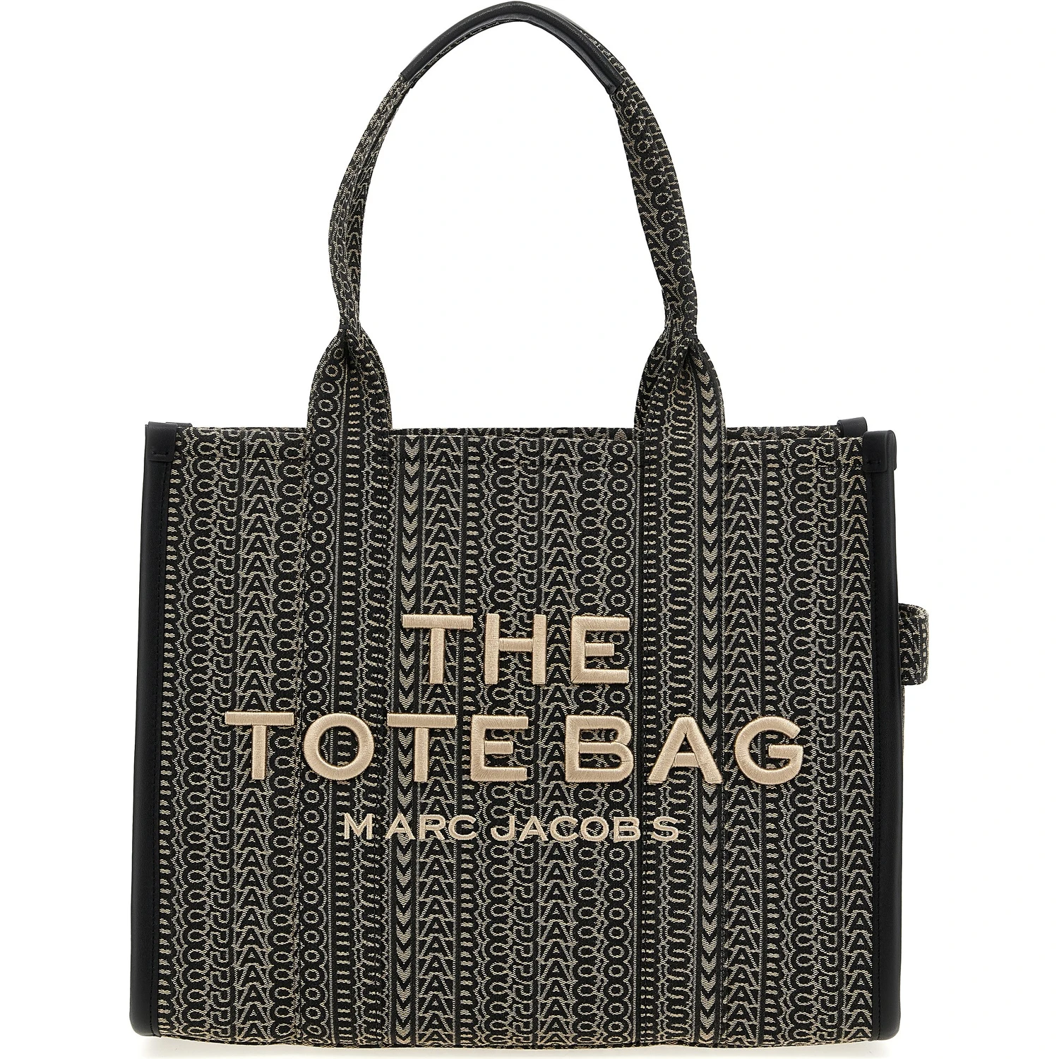 Beige Cotton Tote Bag