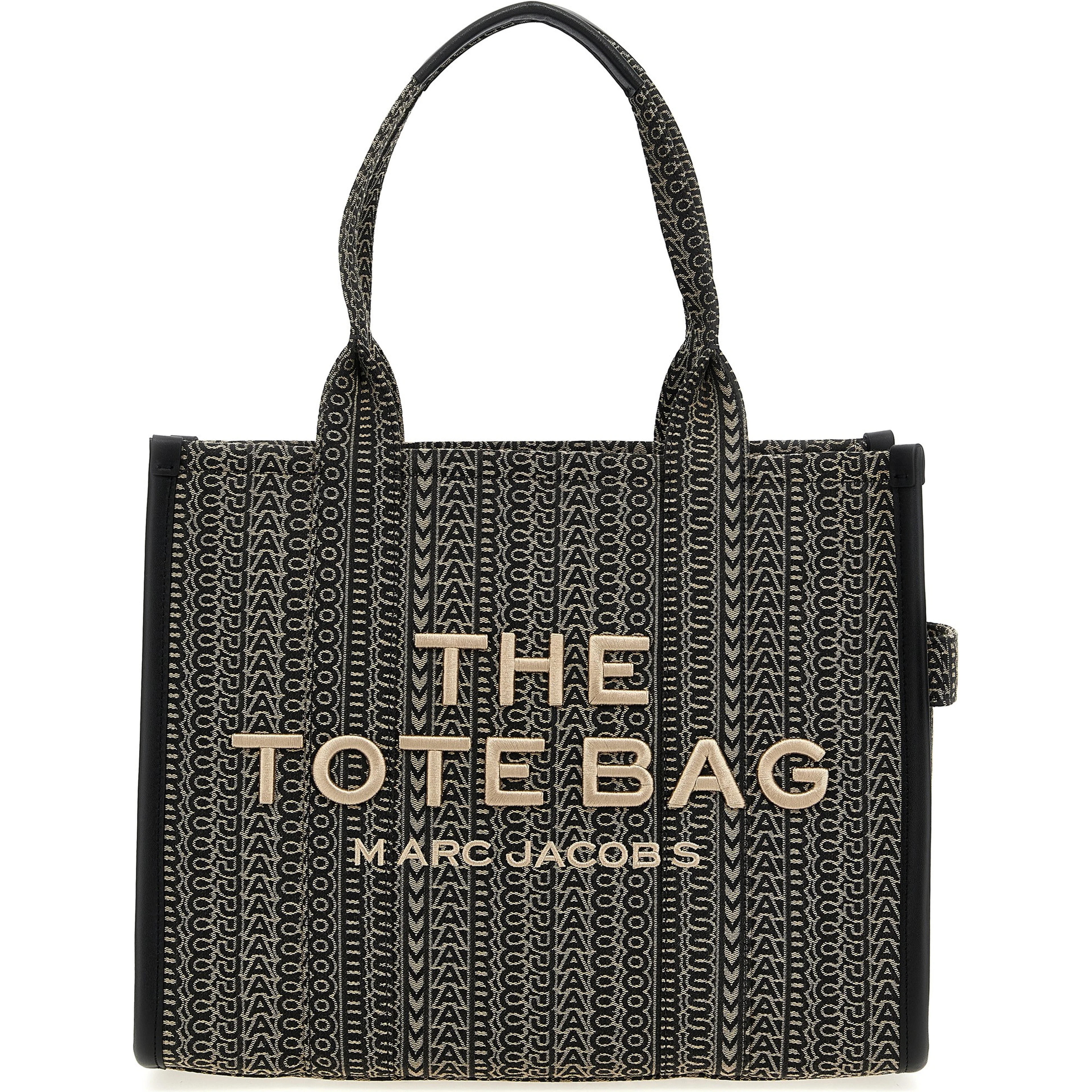 Beige Cotton Tote Bag