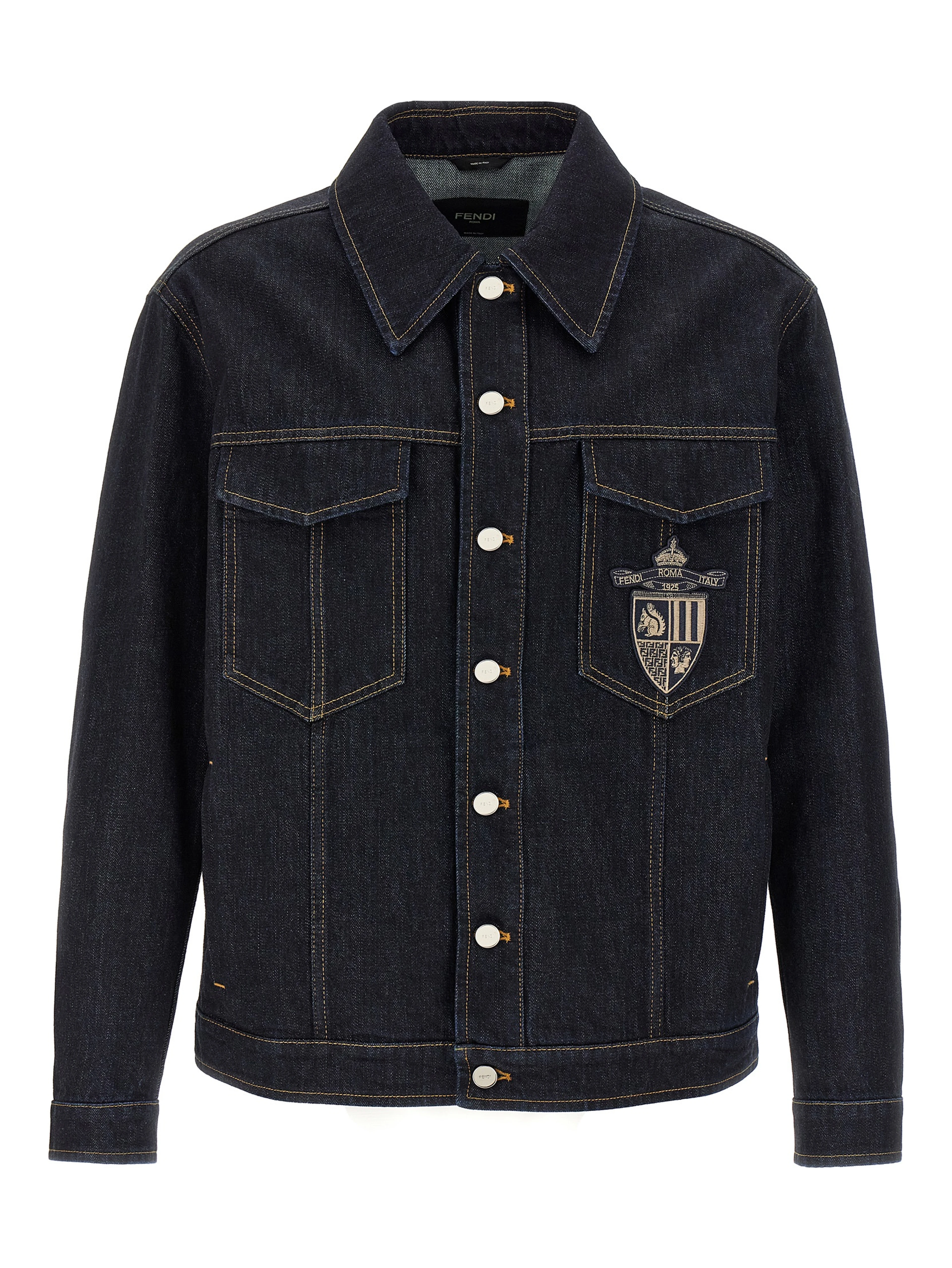 Blue Cotton Denim Jacket