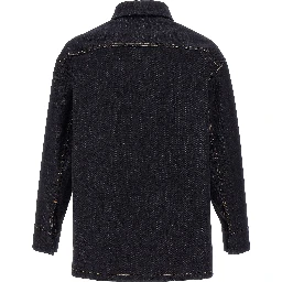 Blue Cotton Denim Jacket